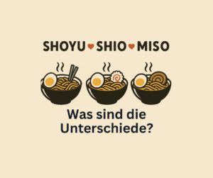 Shoyu, Shio und Miso: Die Unterschiede und wie du sie in deiner Küche meisterst!